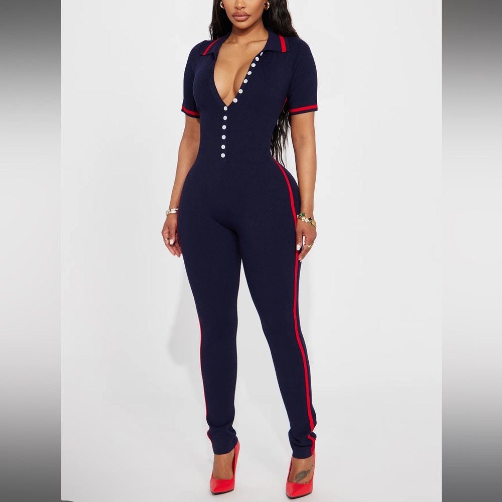 Sexy fashion nova jumpsuit size small
